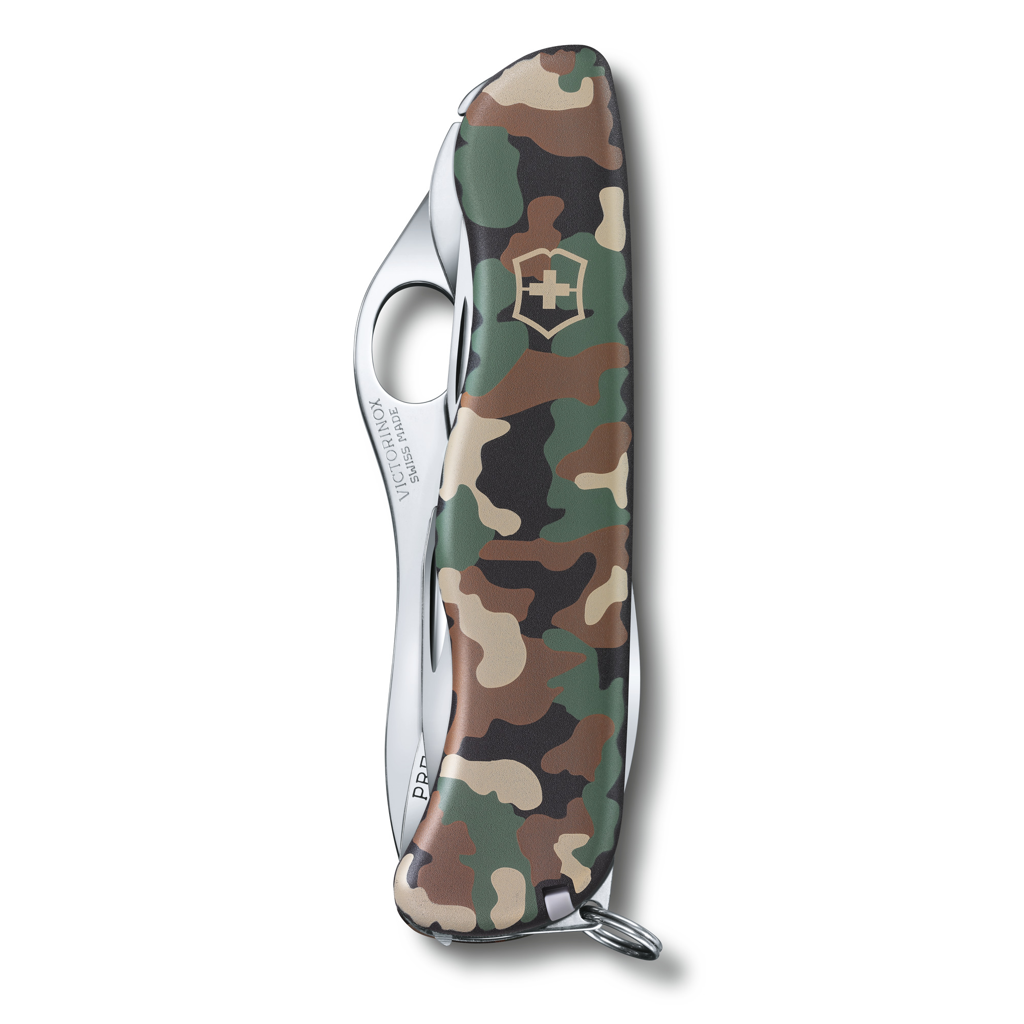 Victorinox Trailfinder mit Einhand-Feststellklinge und 2/3 Wellenschliff  camouflage
