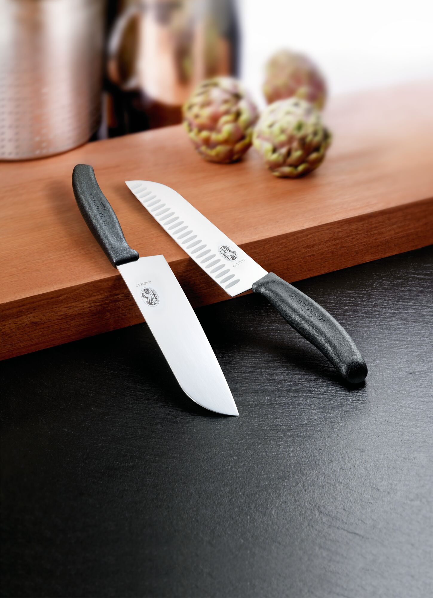 Victorinox Swiss Classic Santokumesser, Kullenschliff