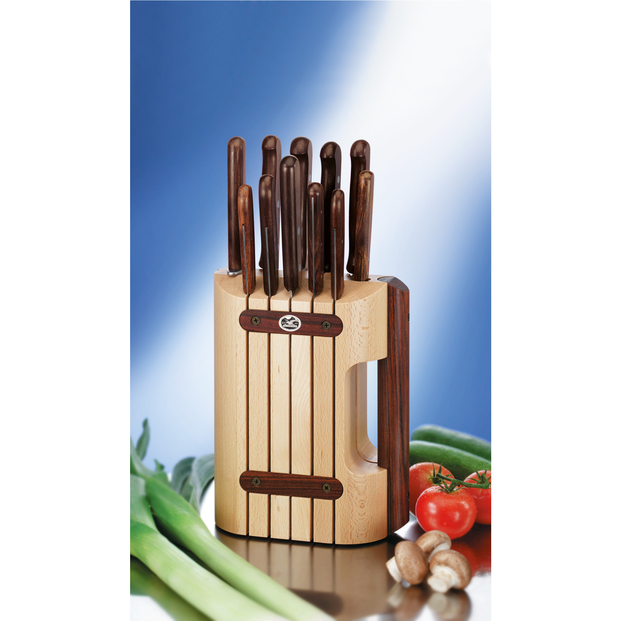 Victorinox Wood Messerblock, leer