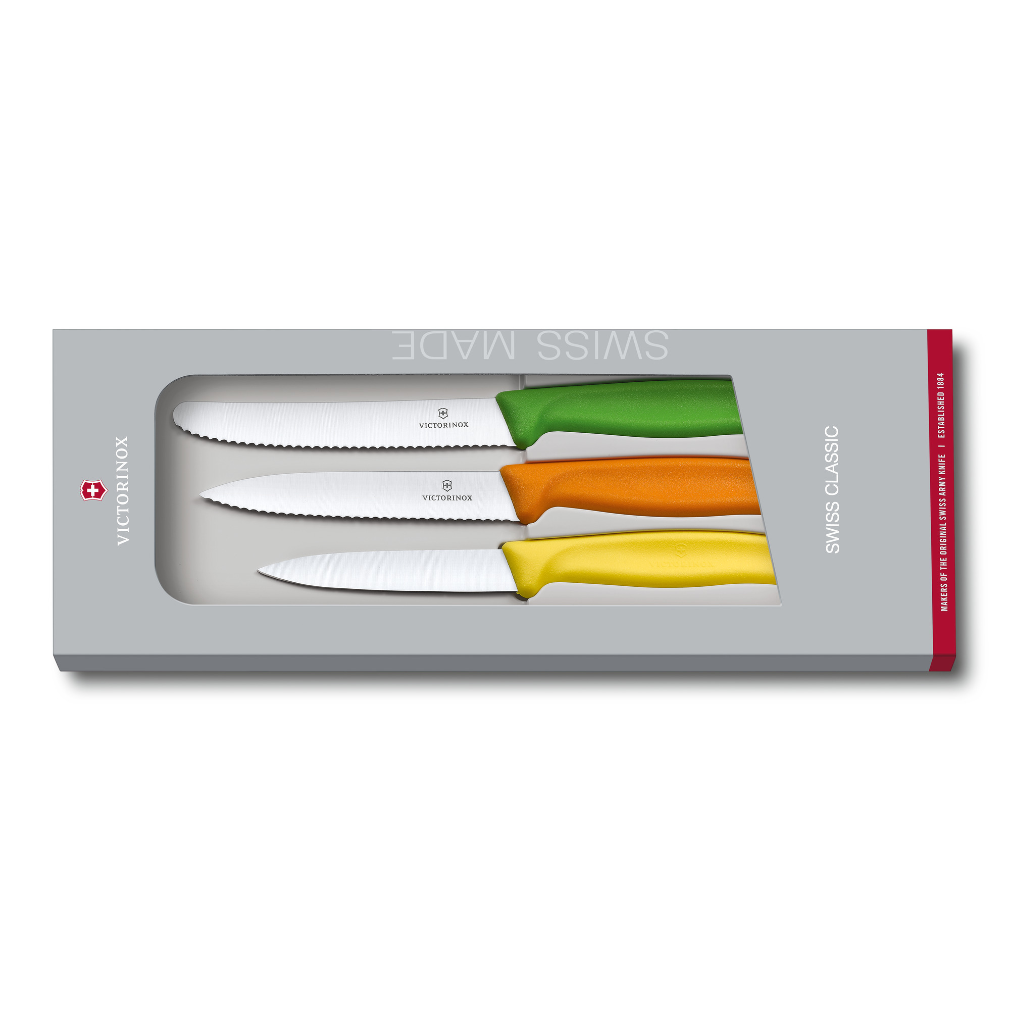Victorinox Swiss Classic Gemüsemesser-Set, bunt Victorinox Swiss Classic Gemüsemesser-Set, bunt