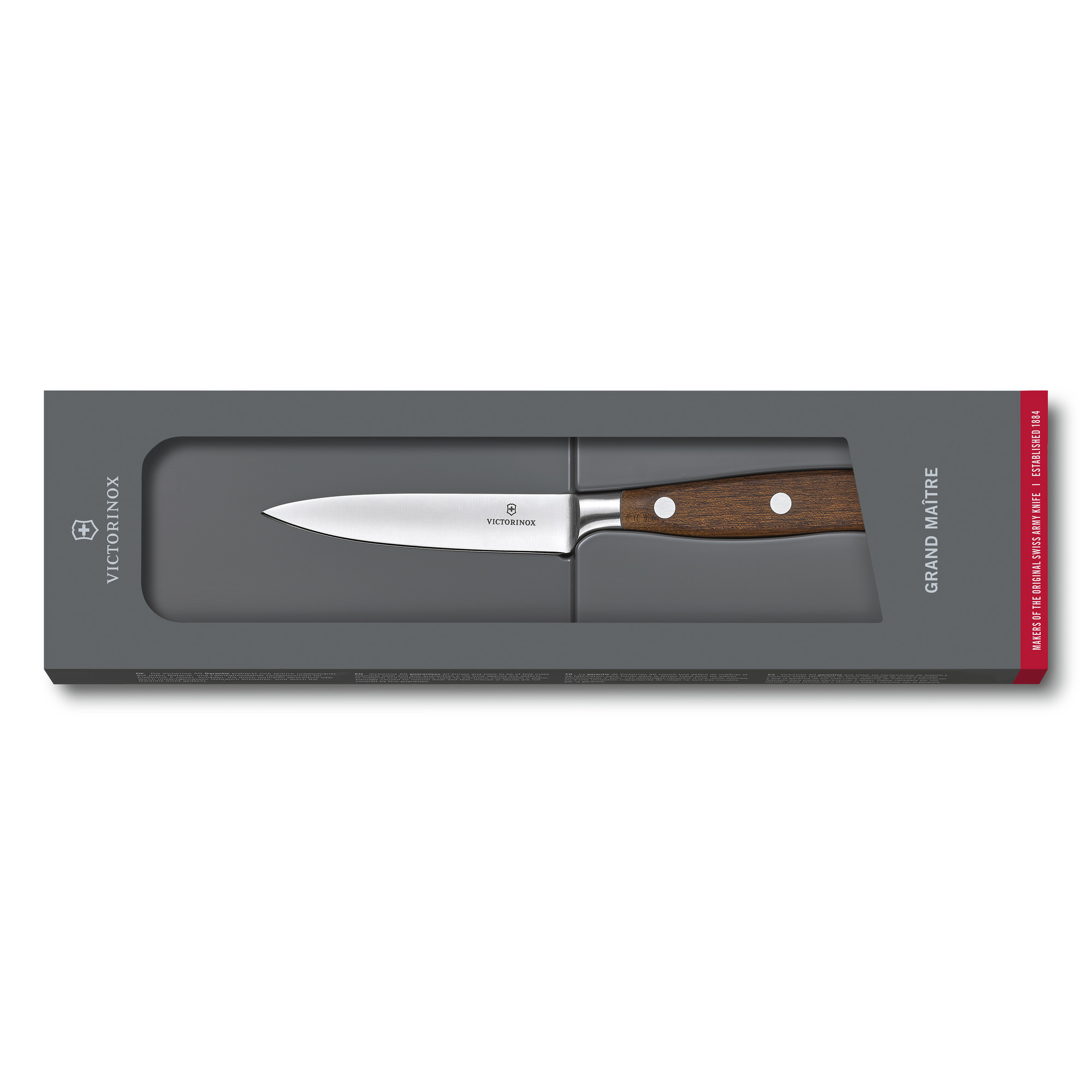 Victorinox Grand Maître Wood Gemüsemesser (Officemesser), 10cm Victorinox Grand Maître Wood Gemüsemesser (Officemesser), 10cm