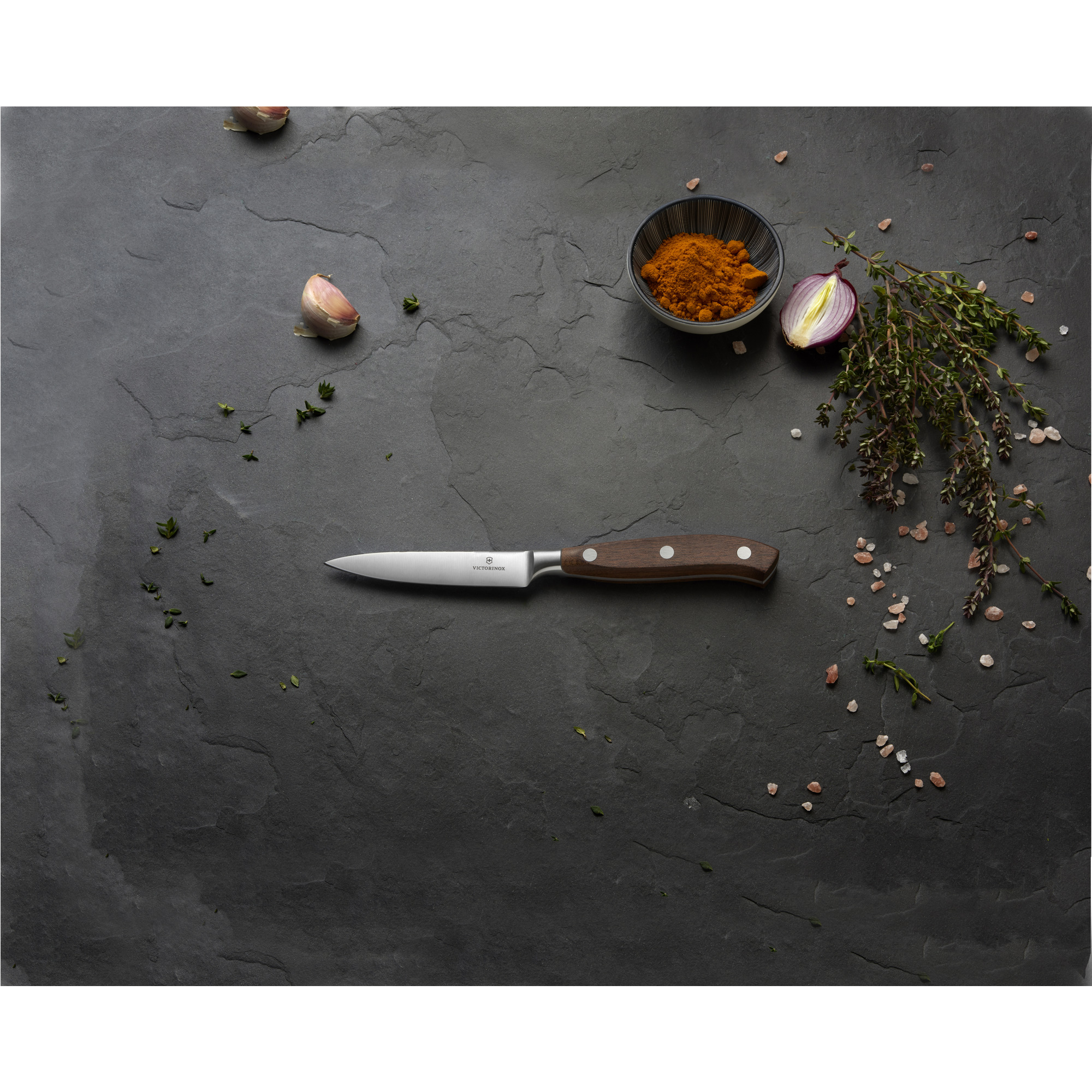 Victorinox Grand Maître Wood Gemüsemesser (Officemesser), 10cm Victorinox Grand Maître Wood Gemüsemesser (Officemesser), 10cm