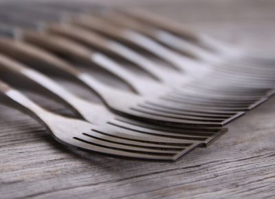 sknife Steakgabel Set Walnuss