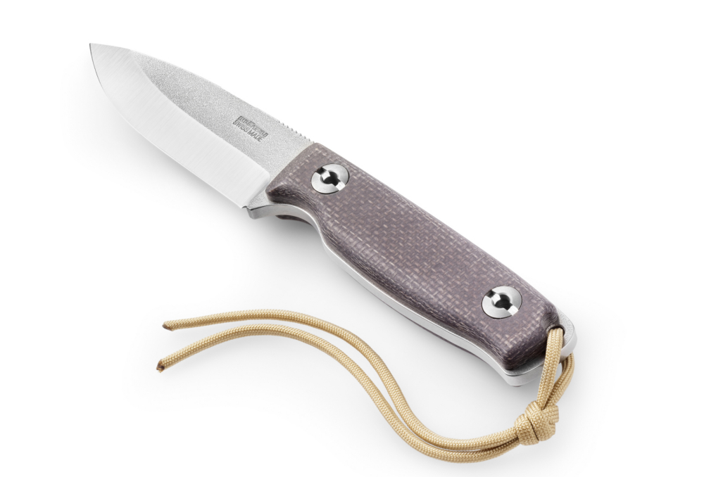 Klötzli Bushcraft Micarta Scandi-Schliff