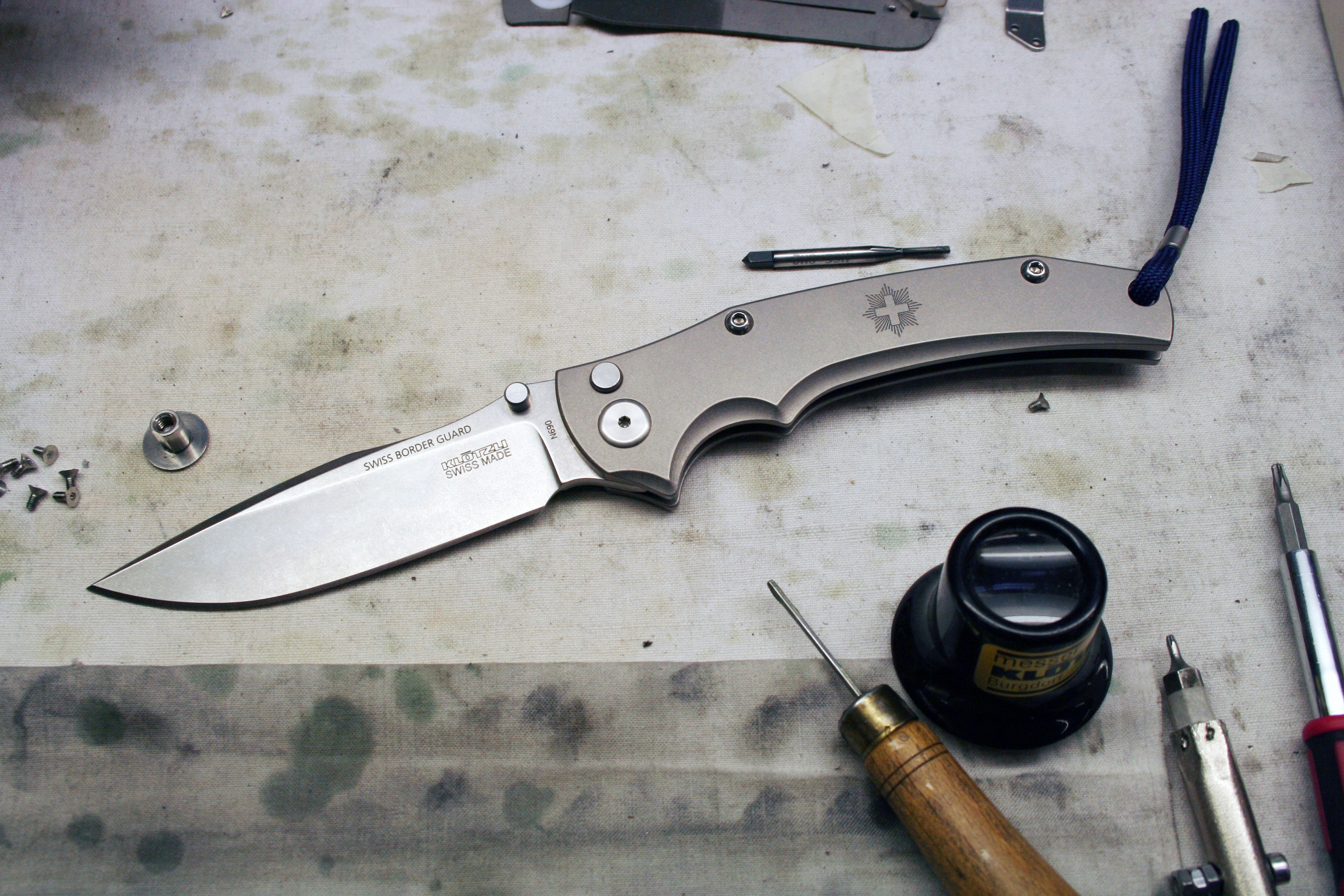 Klötzli Swiss Border Guard Knife SBG 1