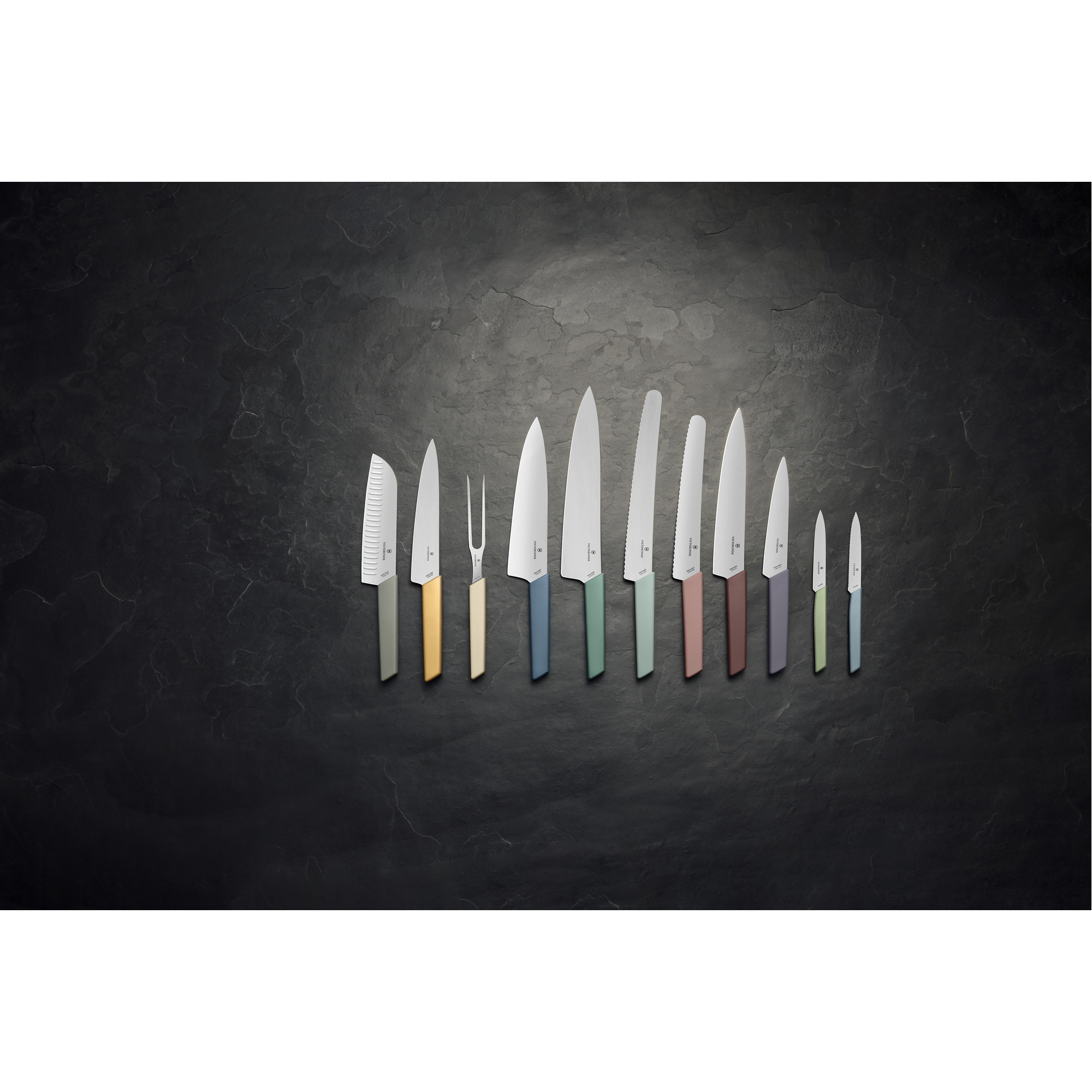 Victorinox Swiss Modern Tomaten- und Tafelmesser Wellenschliff 11cm, schwarz Victorinox Swiss Modern Tomaten- und Tafelmesser Wellenschliff 11cm, schwarz