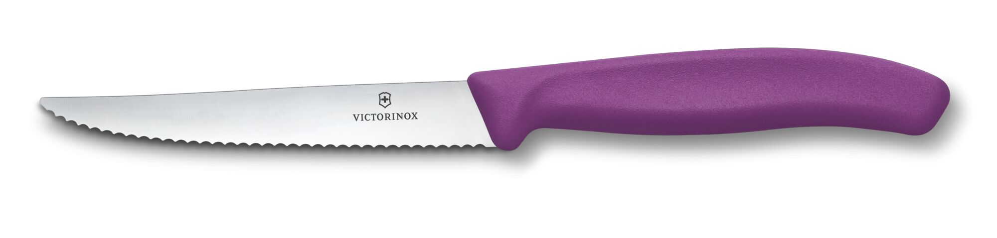 Victorinox Swiss Classic Steak- und Pizzamesser, violett