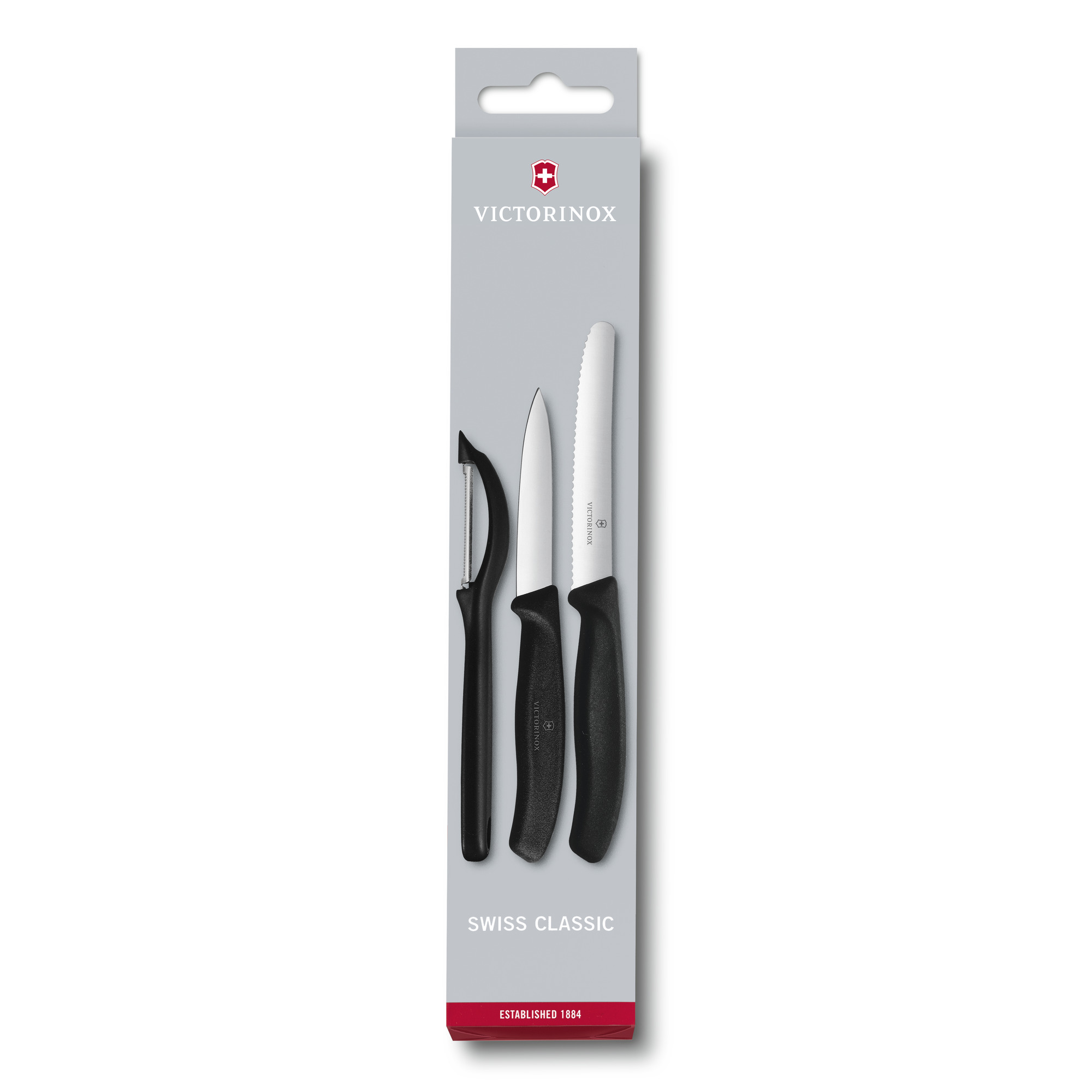 Victorinox Swiss Classic Gemüsemesser-Set mit Schäler
