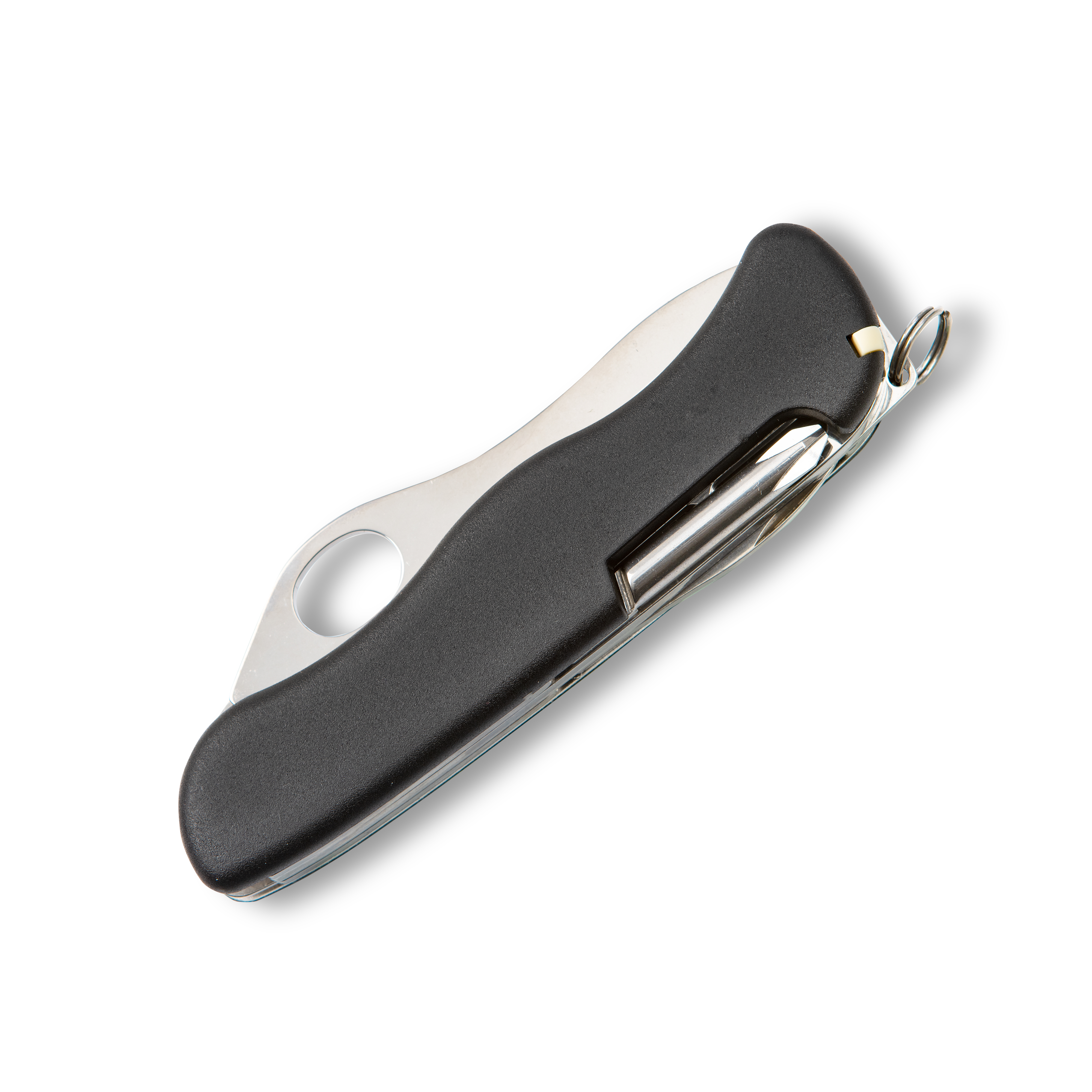 Victorinox Trailfinder mit Einhand-Feststellklinge und 2/3 Wellenschliff schwarz