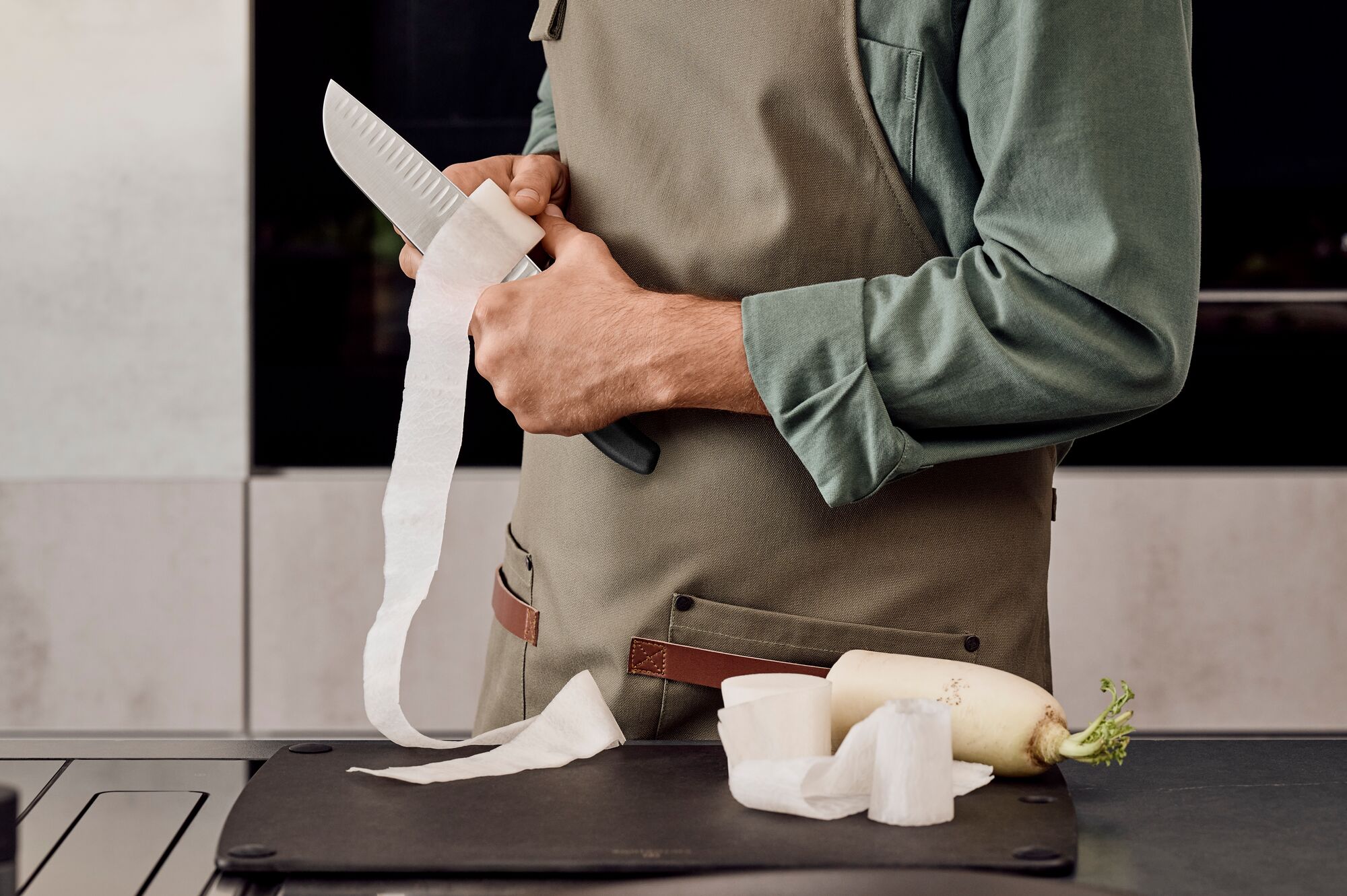 Victorinox Swiss Classic Santokumesser, Kullenschliff