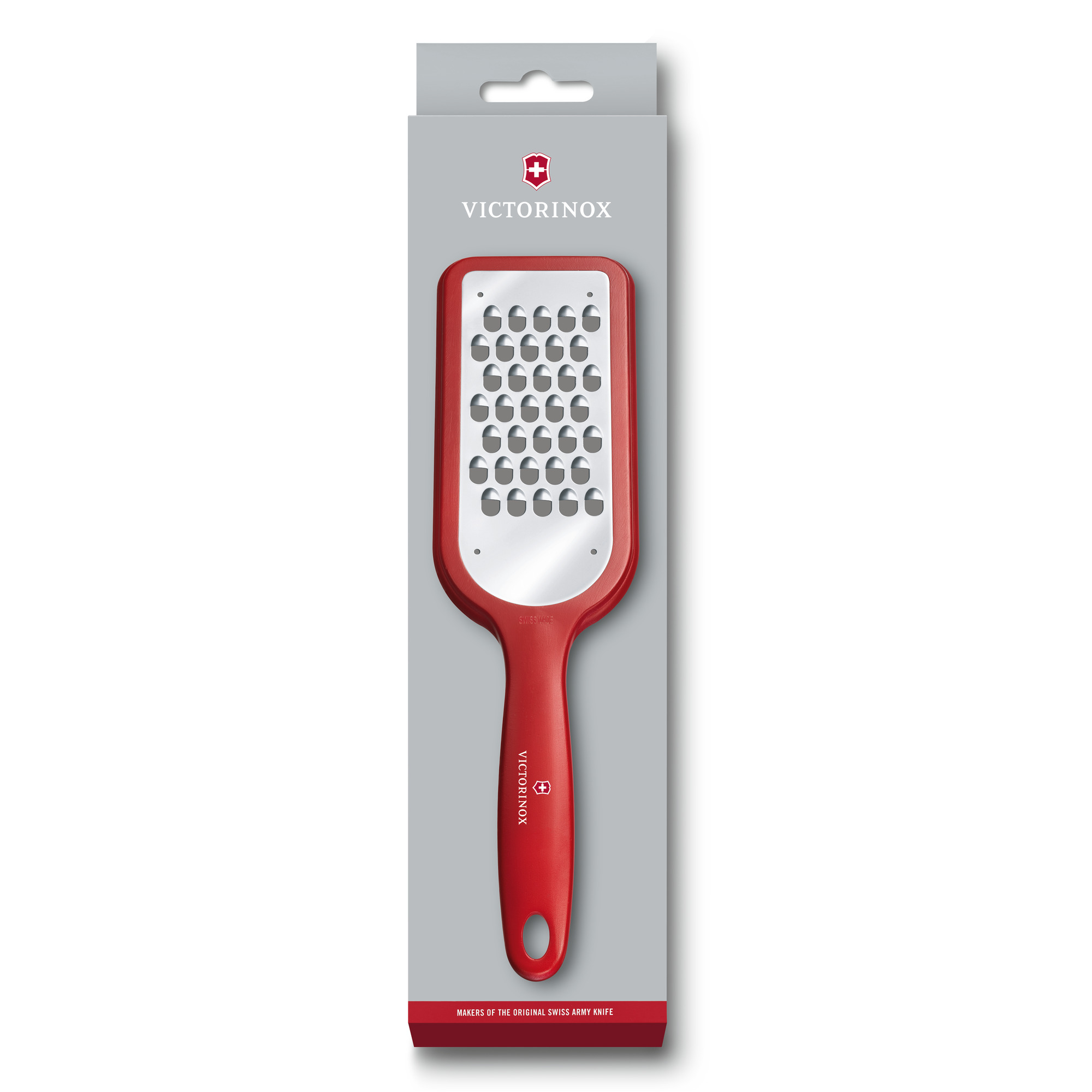 Victorinox Küchenreibe rot, grobe Schneide Victorinox Küchenreibe rot, grobe Schneide
