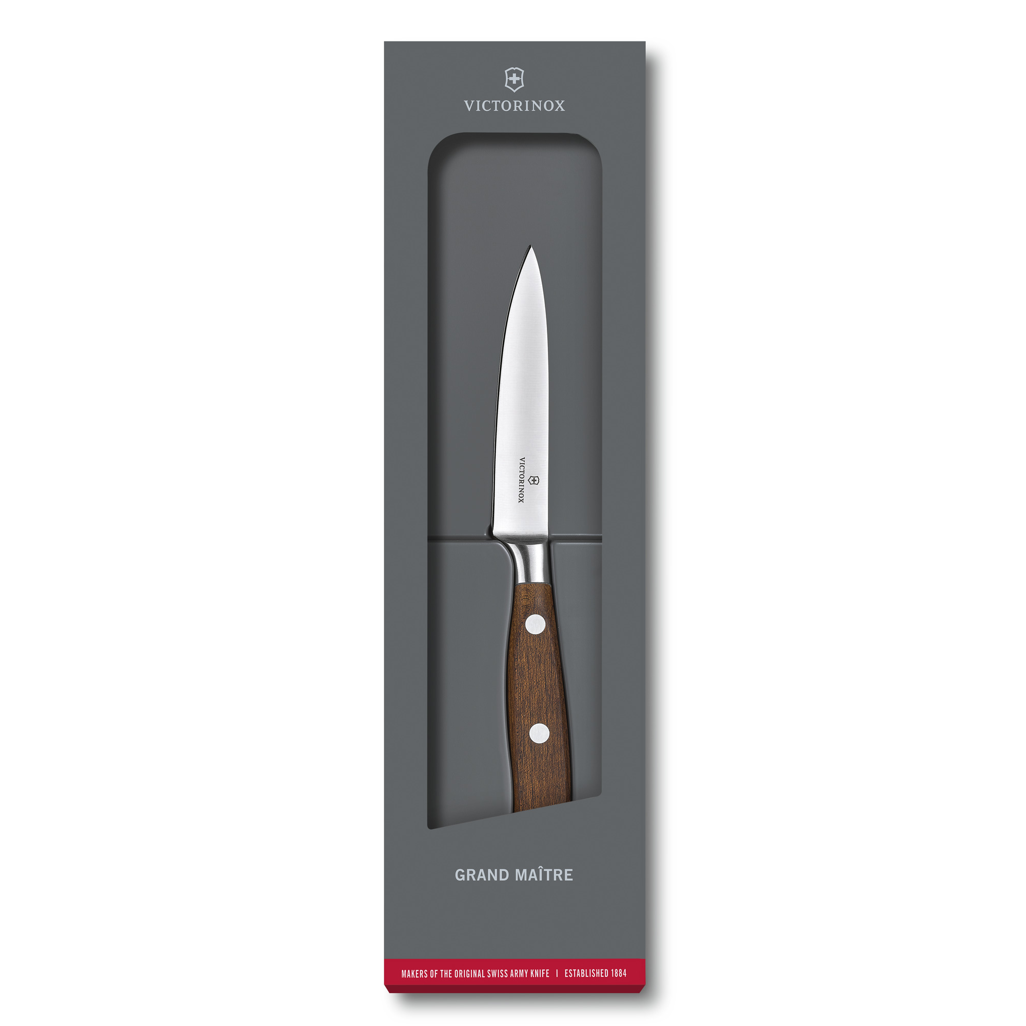 Victorinox Grand Maître Wood Gemüsemesser (Officemesser), 10cm Victorinox Grand Maître Wood Gemüsemesser (Officemesser), 10cm