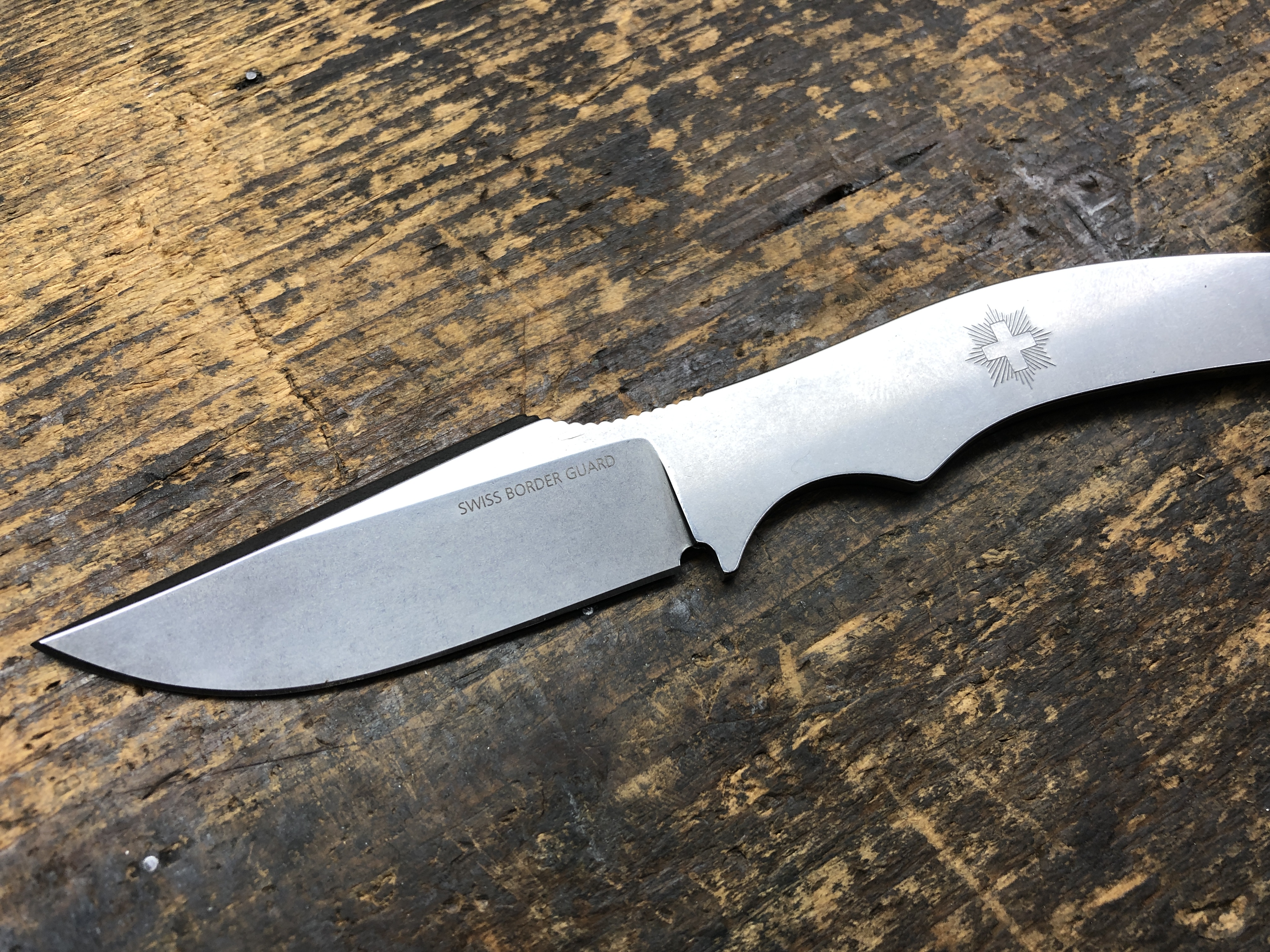 Klötzli Swiss Border Guard Neckknife Modell 23