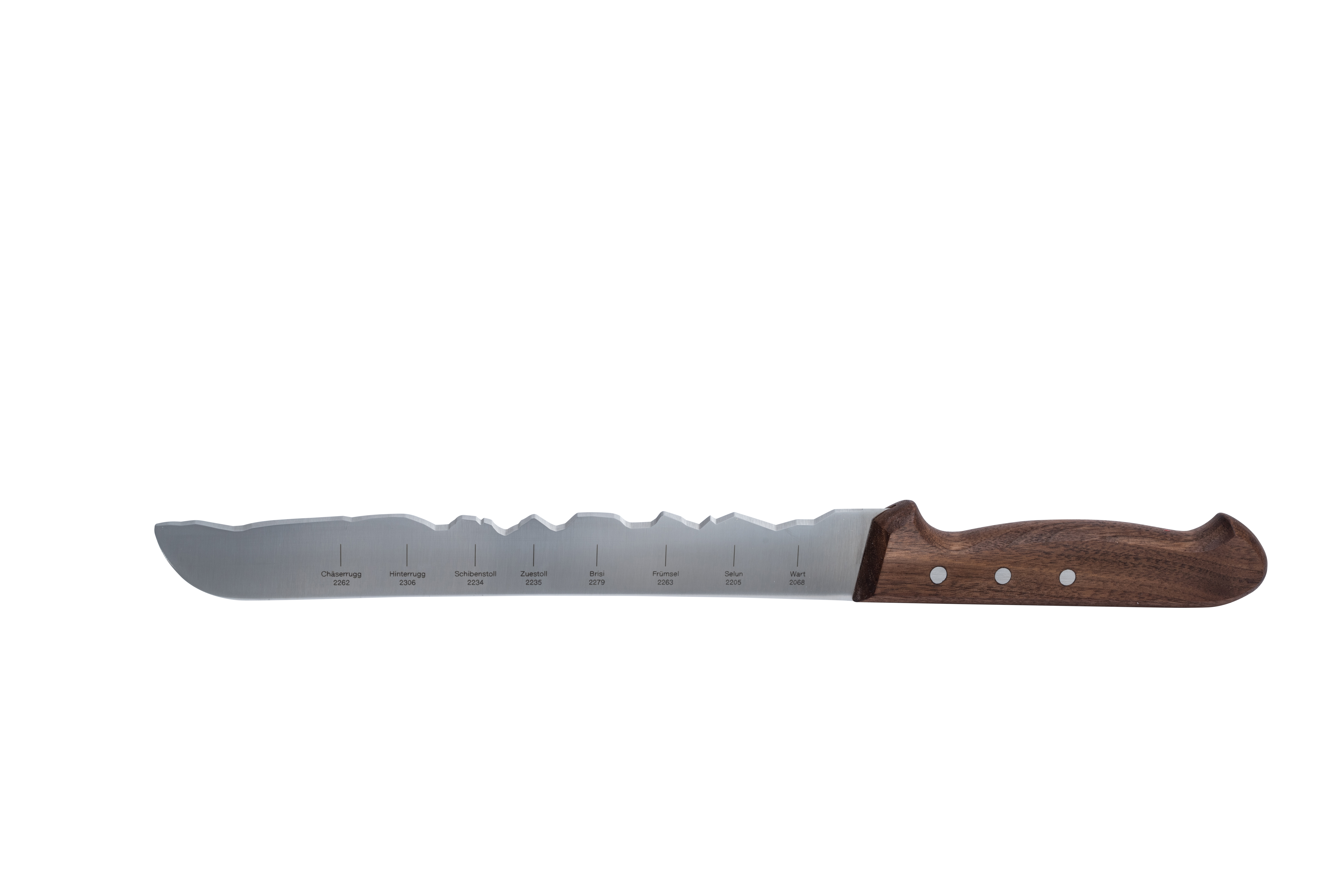 Panoramaknife Brotmesser, Churfirsten