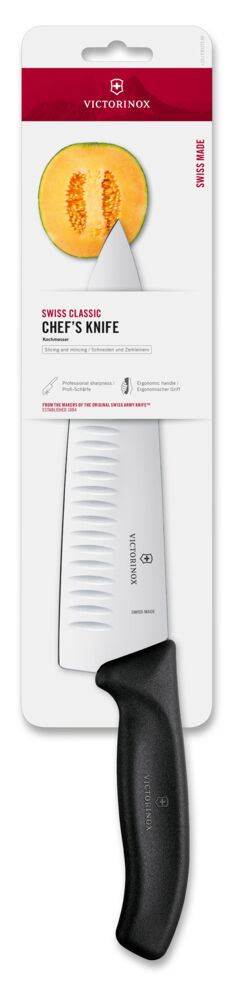 Victorinox Swiss Classic Kochmesser extra breit, Kullenschliff