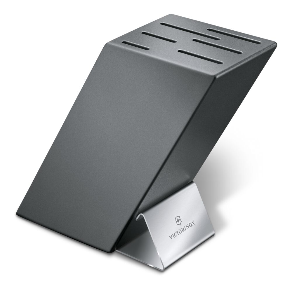 Victorinox Swiss Modern Messerblock grau, leer