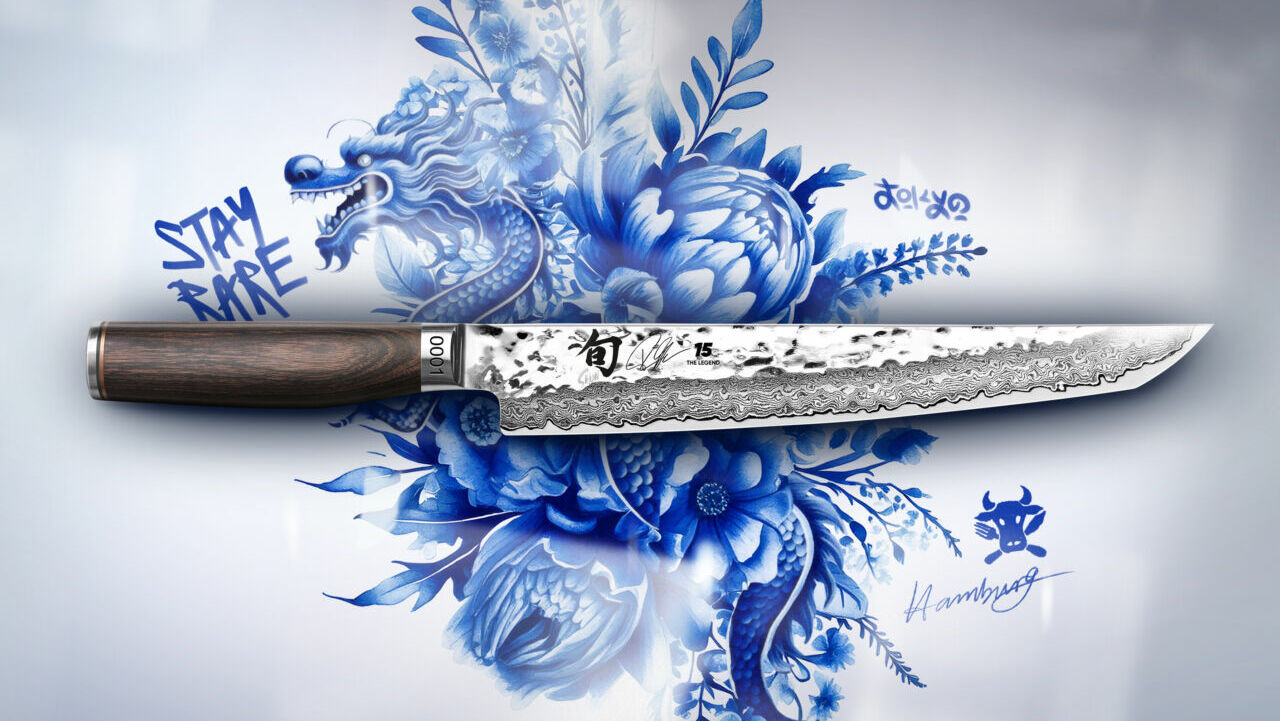 Kai Shun Premier Tantõ Messer Legend Limited Edition, Nummer 353