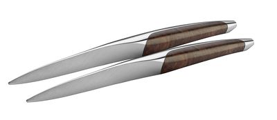 sknife Tafelmesser 2er Set Walnuss