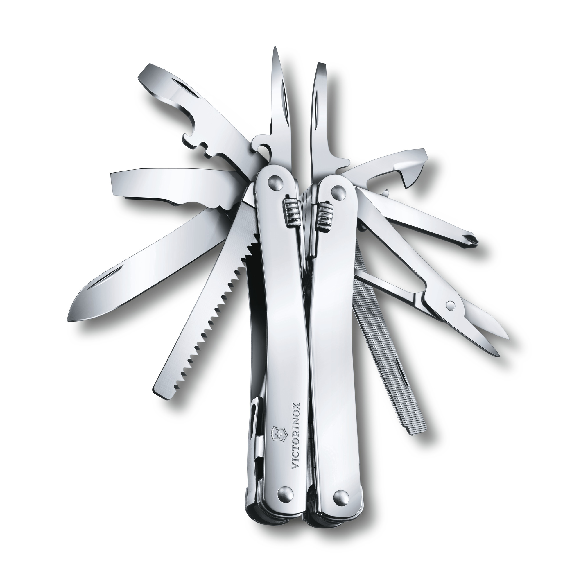 Victorinox Swiss Tool Spirit X in Leder-Gürteletui