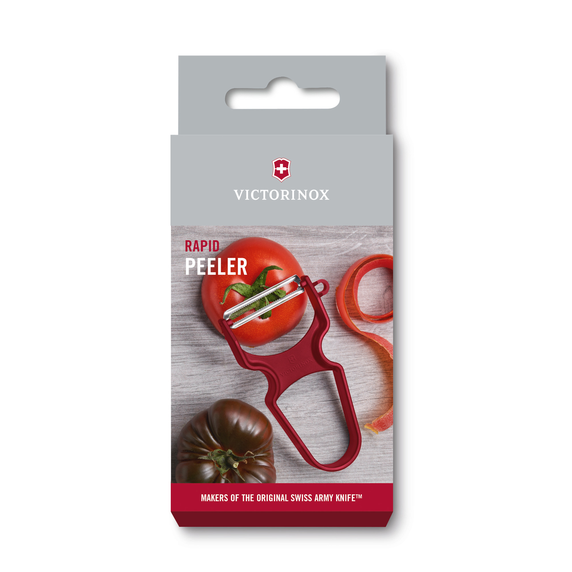 Victorinox Rapid Sparschäler, Zackenschliff rot Victorinox Rapid Sparschäler, Zackenschliff rot